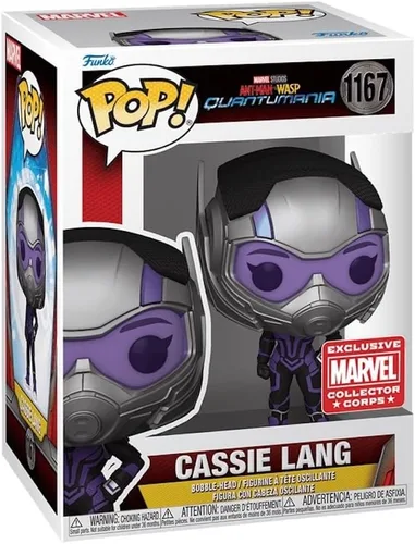 Vista 2 de Funko Pop! Ant-Man & The Wasp Quantumania Cassie Lang Marvel Collector Corps Exclusivo