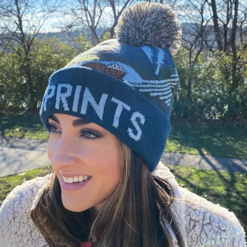 Vista 2 de Sprints Gorro de invierno para exteriores, ligero, de secado rápido, gorro deportivo, talla única