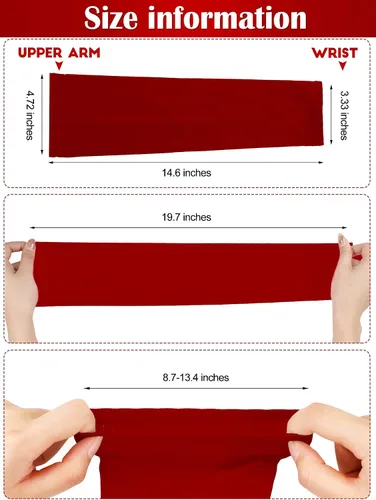 Vista 2 de Bememo 9 pares de mangas de protección UV, mangas de enfriamiento largas para brazos para hombres y mujeres