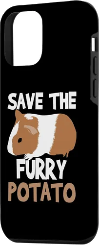 Vista 2 de Save Furry Potato Funny Guinea Pig Lover Mom Women Girls Case for iPhone 12 mini