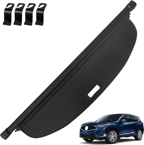 Vista 33 de AUXKO Cubierta retráctil de carga para Toyota Prius 2015-2010, cubierta de maletero de carga, cubierta de seguridad para 2015 2014 2013 2012 Prius