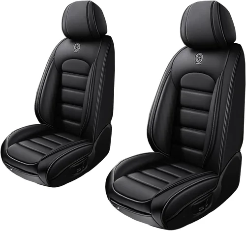 Vista 12 de 5 fundas de asiento para Mazda2 2011-2023, fundas de asiento de automóvil de cuero, impermeables, suaves, cómodas fundas de asiento de automóvil
