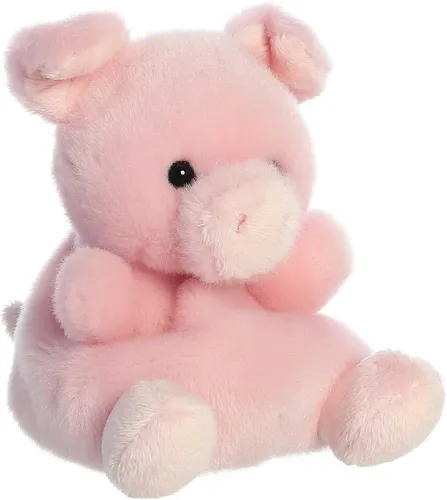 Vista 2 de Aurora® Adorable Palm Pals™ Wizard Pig™ - Divertido peluche coleccionable para coleccionistas de niños y adultos, perfecto para decorar habitaciones