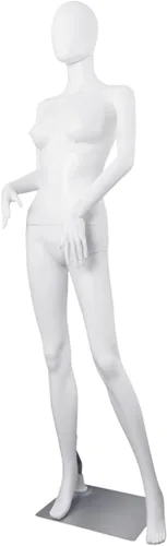 Vista 11 de Maniquí femenino de cuerpo completo forma maniquí torso vestido de costura modelo ajustable de 70 pulgadas forma de ropa soporte desmontable