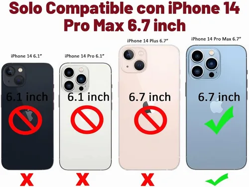 Vista 2 de Qokey Funda compatible con iPhone 14 Pro Max de 6.7 pulgadas, versión 2022, bonito diseño de flores transparentes con soporte de anillo giratorio