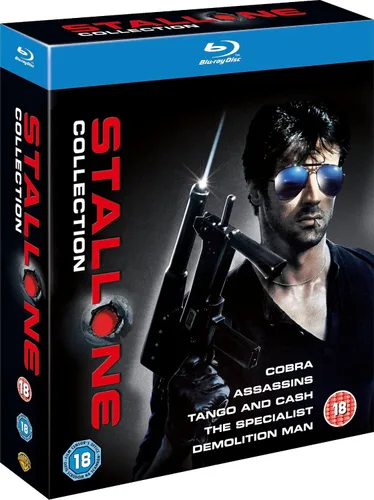 Vista 3 de Stallone Blu-ray Collection (Cobra Assassins Tango and Cash The Specialist Demolition Man)