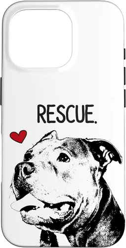 Vista 20 de Rescue Pitbull Dog Save Dogs Pit Bull Lover - Carcasa para iPhone 17