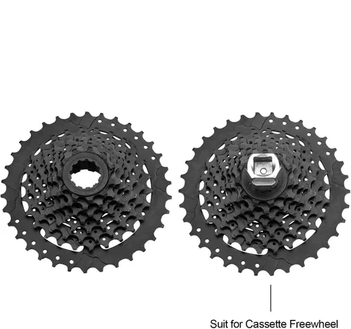 Vista 6 de QKURT Kit de herramientas de extracción de casete de bicicleta, 3 herramientas de látigo de cadena de bicicleta con anillo de bloqueo de casete