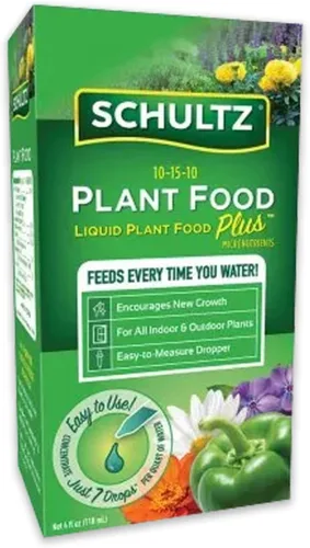 Vista 2 de Schultz Alimento líquido multiusos para plantas 10-15-10, 4 onzas (paquete de 2)
