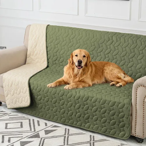 Vista 19 de Ameritex Funda impermeable para cama de mascotas, manta antideslizante para cama de perro, para sofá y muebles, impermeable, nuevo diseño