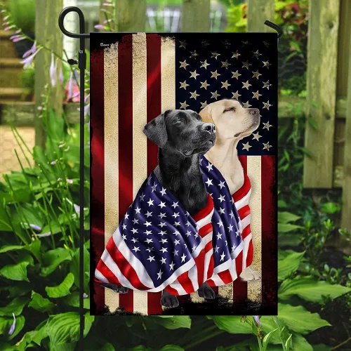 Vista 41 de Bandera Americana - Divertido Perro Pastor Alemán Bandera Americana TQN2748F, 3x5 pies. Bandera - Banderas de EE. UU. Poliéster Premium - Bandera