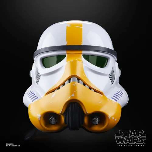 Vista 7 de STAR WARS The Black Series The Mandalorian Artillery Stormtrooper - Casco electrónico prémium