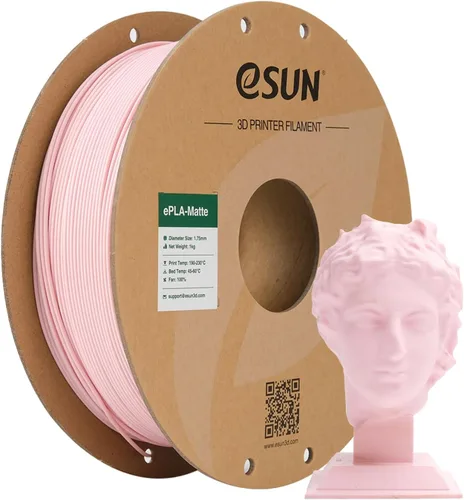 Vista 81 de eSUN Filamento PLA Mate 1.75mm, Filamento PLA Mate para Impresora 3D, Carrete de 1KG, Filamento de Impresión 3D para Impresoras 3D, Carrete