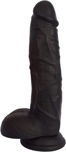 Vista 12 de Curve Novelties Jock Dong con bolas, negro, 6 pulgadas