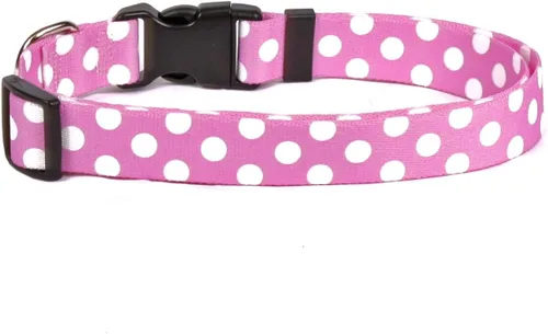 Vista 56 de Collar de diseño amarillo estándar para perro, pequeño, s, Marrón Lunares de Navidad