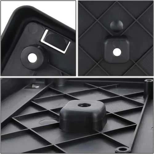 Vista 4 de DNA MOTORING LP-CH1068113 Soporte de montaje para placa de matrícula frontal compatible con Grand Cherokee 2004-2010