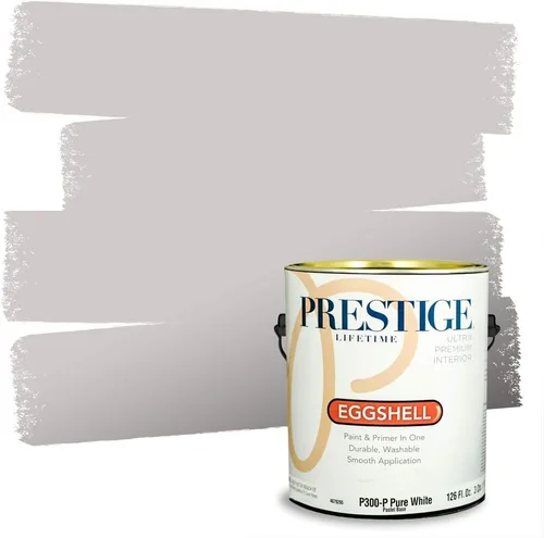 Vista 85 de Prestige Paints - 2 en 1, pintura base y pintura de exterior, P400-D-SW7053