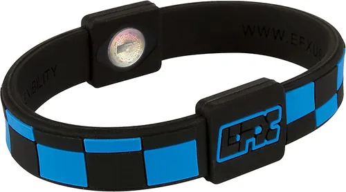 Vista 19 de EFX Pulsera de equilibrio de rendimiento, pulsera de silicona para atletas Negro/Azul