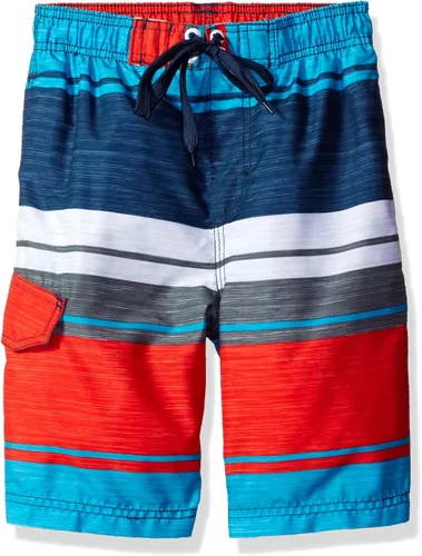 Vista 48 de Kanu Surf Traje de baño de playa con protección UPF 50+ de secado rápido para niños Dominica Verde