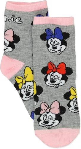 Vista 4 de Minnie Mouse - Paquete de 5 calcetines para niñas