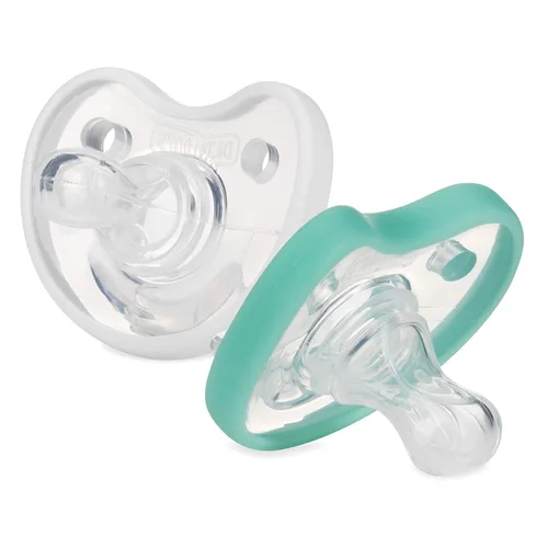 Vista 11 de Dr. Talbot's Soft-Flex - Chupetes de ortodoncia de 0 a 6 meses, azul/gris, 2 unidades (paquete de 1)