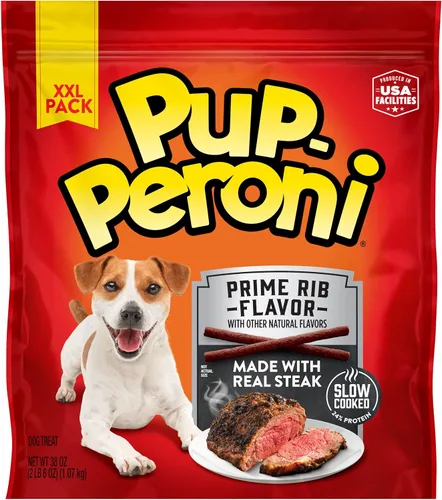 Vista 9 de Pup-Peroni Prime Rib - Golosinas para perros con sabor a costilla, bolsa de 38 onzas (paquete de 4)