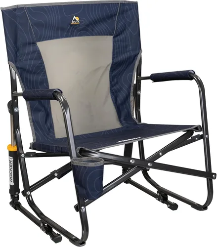 Vista 18 de GCI Outdoor Freestyle Rocker XL Silla de camping - Negro
