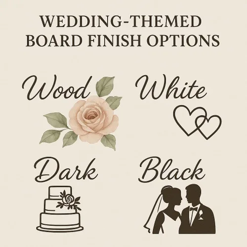 Vista 4 de Alternativa personalizada para libro de invitados de boda – Libro único de registro de boda con apellido cortado personalizado para recepción