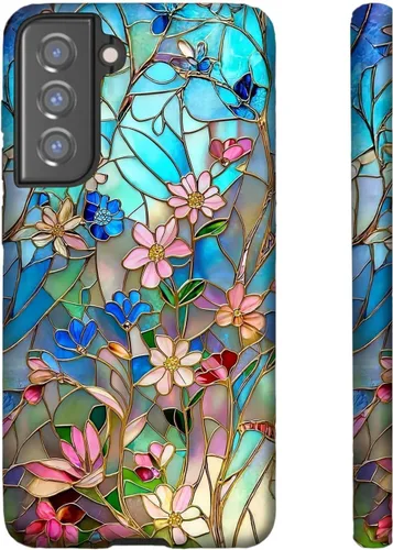 Vista 7 de Funda protectora para teléfono Samsung Galaxy S23 – Carcasa rígida de doble capa + cubierta de silicona – Funda protectora a prueba de golpes
