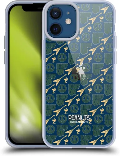 Vista 179 de Head Case Designs Funda de gel suave con licencia oficial de Peanuts Freak Flag Fly Woodstock 50th compatible con Apple iPhone 7 Plus/iPhone 8 Plus