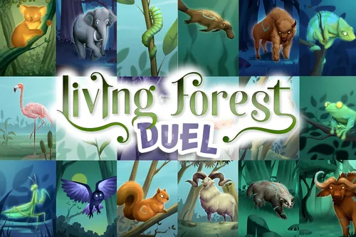 Vista 2 de Juego de mesa Living Forest Duel