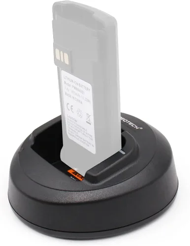 Vista 4 de PMLN5228A PMLN5228 Cargador rápido para Motorola CP185 CP100D CP140 CP145 CP160 CP476 CP477 CP1300 CP1600 CP1660 Batería de radio portátil Motorola