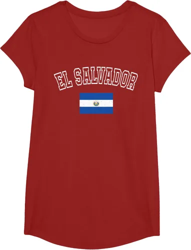 Vista 50 de Camiseta vintage con diseño de la bandera de El Salvador