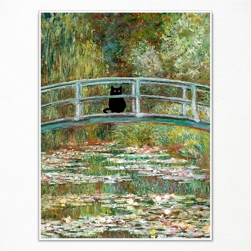 Vista 14 de XMJJQQ Lienzo enmarcado negro de Vincent Van Gogh, arte para pared, impresiones famosas, pintura para dormitorio en Arles, divertido póster estético