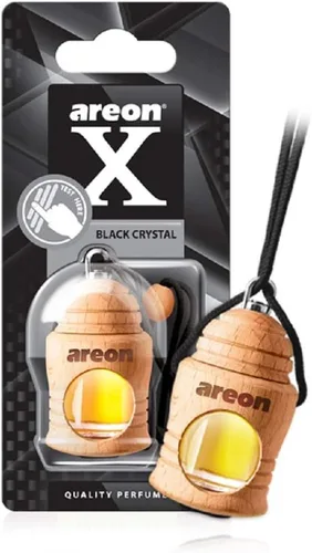 Vista 6 de AREON Fresco X FRXV01 - Ambientador colgante para coche y hogar, cristal negro