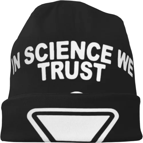Vista 9 de in Science We Trust BeanieWinter Stylish Warm for Men Women Knitted Beanie Hat