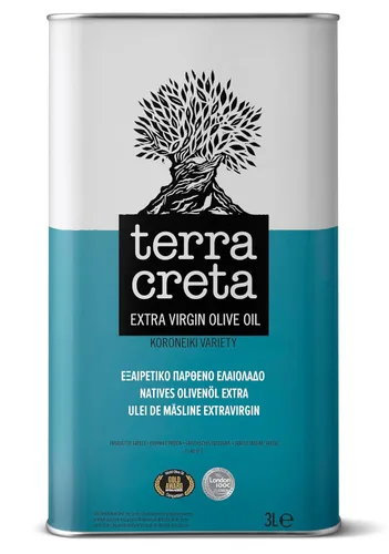 Vista 6 de Terra Creta Galardonado Kolymvari Estates 100% Puro Aceite de Oliva Griego Extraído en Frío Denominación de Origen Protegida 3Ltr