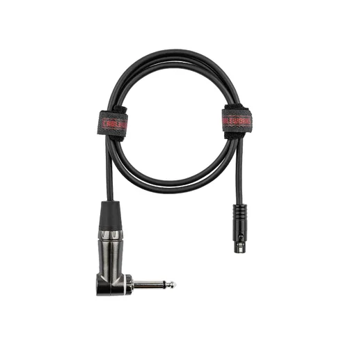 Vista 9 de Cableworks by Gator Cases Composer Series 3 pies en ángulo recto 1/4" a TA4F Cable de instrumento para transmisor inalámbrico Bodypack