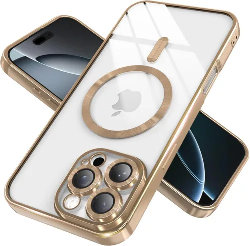 Vista 17 de IAIYOXI Funda magnética transparente para iPhone 7 con protección completa de lente de cámara, compatible con MagSafe, funda de teléfono de TPU