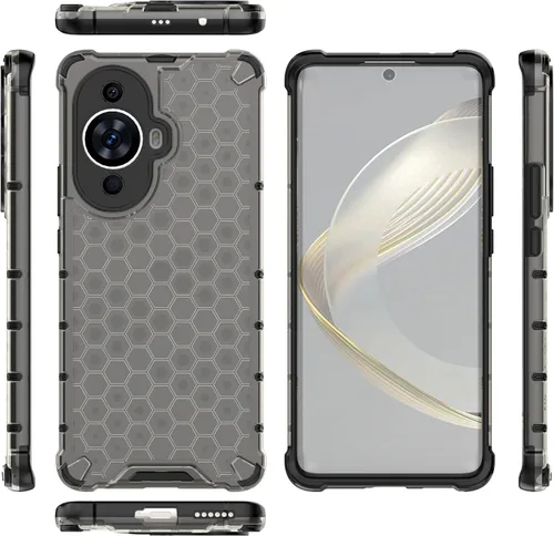 Vista 6 de Funda compatible con Nothing Phone 2, compatible con Nothing Phone (2) / Dos fundas 2 en 1 para teléfono, color negro