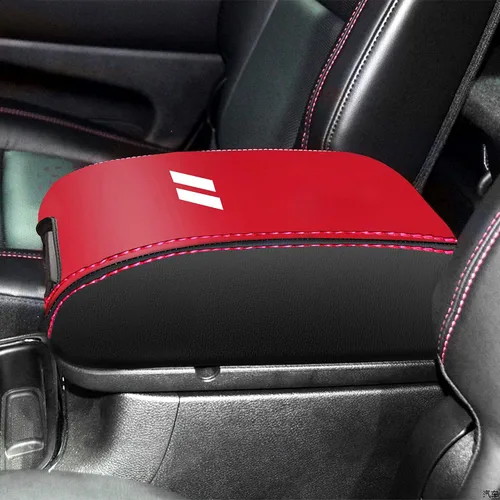 Vista 24 de YOSRTER Accesorios para Dodge Durango 2011-2018 2019 2020 Funda para reposabrazos de consola central, caja interior, decoración de reposabrazos