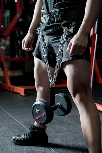 Vista 4 de Quick Locking Weighted Dip Belt for Weight Lifting,Weighted Pull up Belt