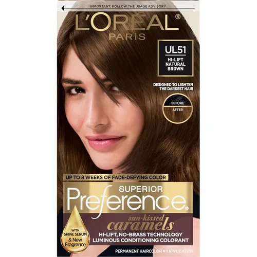 Vista 26 de L'Oreal Paris Superior Preference - Tinte permanente luminoso que desafía la decoloración para el cabello, tinte para el cabello hasta 9 semanas