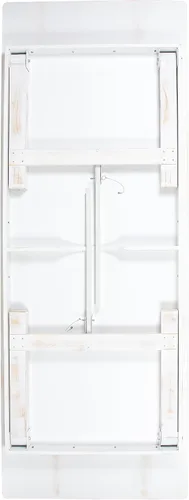 Vista 7 de Flash Furniture Hercules - Mesa plegable (108 x 40 pulgadas), color blanco