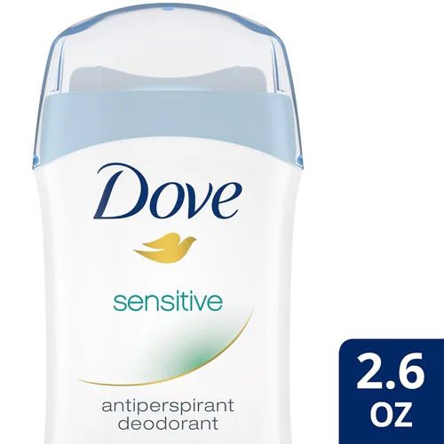Vista 2 de Dove Desodorante Antitranspirante, Sensitive, 2,6 oz, 6