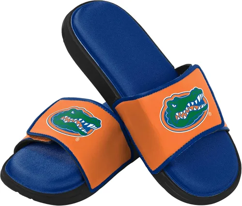 Vista 250 de FOCO Sandalias deportivas de espuma para ducha con logotipo de equipo universitario de la NCAA para hombre