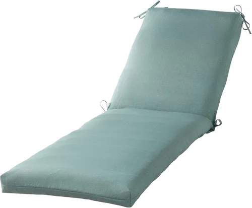 Vista 48 de Cojín reversible para silla de descanso para exteriores, color blanco tropical