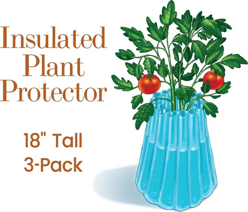 Vista 2 de Dalen Gardeneer Season Starter - Protector de plantas aislado para la temporada temprana - Protector contra heladas para clima frío - Forma de Azul