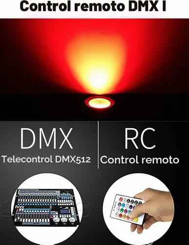 Vista 3 de SHEHDS Luces de lavado de la MAZORCA de la luz 30W de la etapa del par