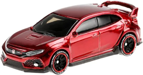 Vista 3 de Hot Wheels id - Honda Civic Type R 2018 ~ HBF95 ~ Limited Run Collectible ~ Vehículo fundido a presión único identificable